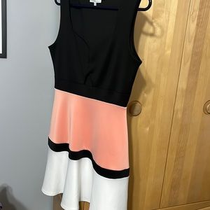 Charlotte Rusee Cut-Out Skater Dress